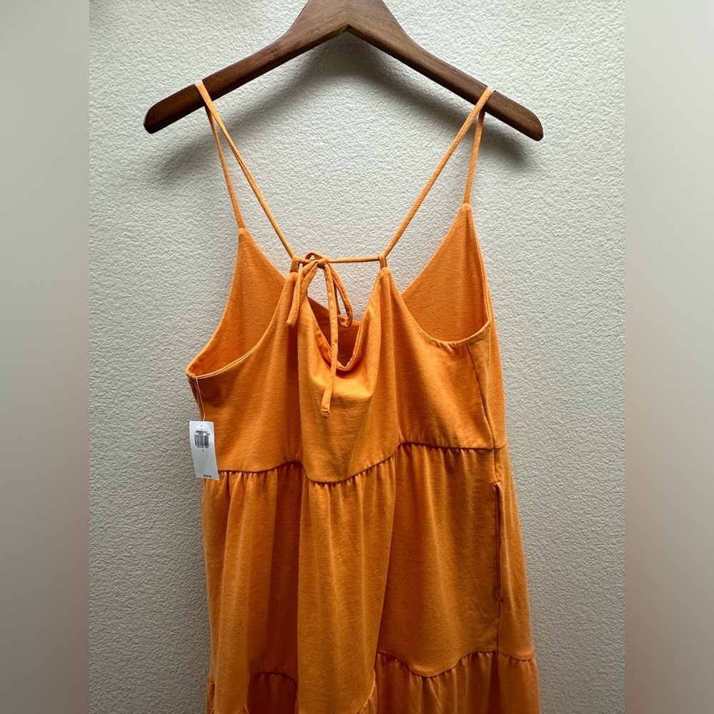 New Old Navy Tie-Back Midi Dress - Picture 4 of 9